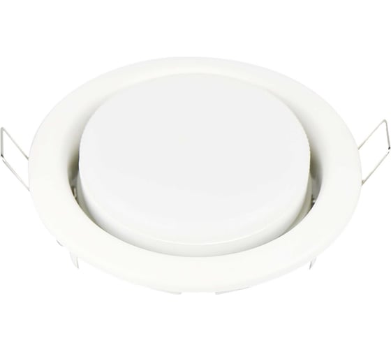Изображение товара Светильник General Lighting Systems встраиваемый точечный GCL-10GX53-H18-MA-WHITE Белый Матовый под лампу GX53 IP20 упаковка 10шт 689002