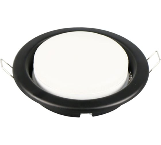 Изображение товара Светильник General Lighting Systems встраиваемый точечный GCL-10GX53-H18-MA-DARK Черный Матовый под лампу GX53 IP20 упаковка 10шт 689001