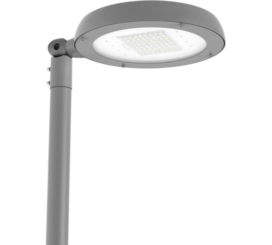 Изображение товара Светодиодный светильник VARTON IONIK Console парк 100 Вт Plaza 4000К IP66 RAL7045 серый DALI V1-S0-7IC02-07D74-6610040