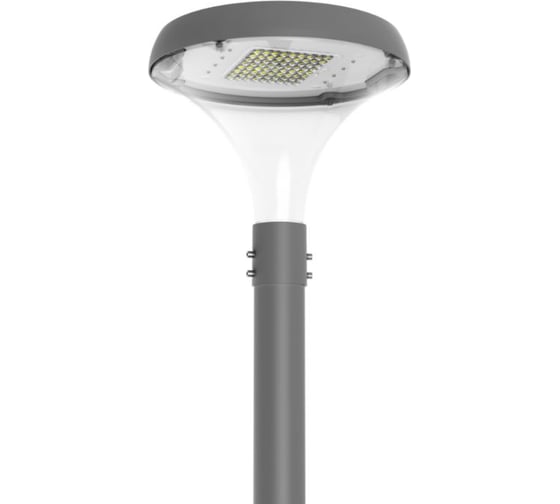 Изображение товара Светодиодный светильник VARTON IONIK Crystal парк 80 Вт Garden 2700К IP66 RAL7045 серый V1-S0-7IC01-07L75-6608027