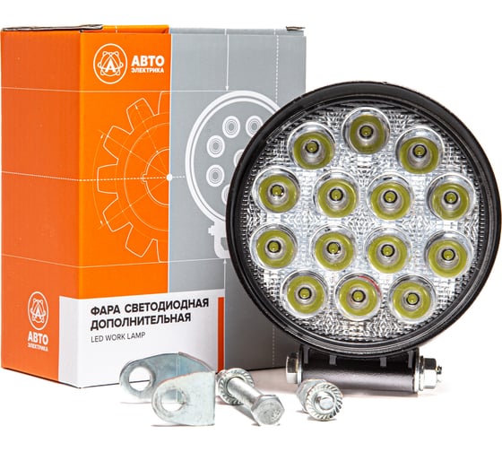 Изображение товара Фара рабочего света Автоэлектрика LED круглая, направленный (дальний) свет 09.1891