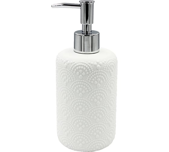 Изображение товара Дозатор для жидкого мыла Bath Plus 7,6х11см NUOVO белый W-CE1564A-LD