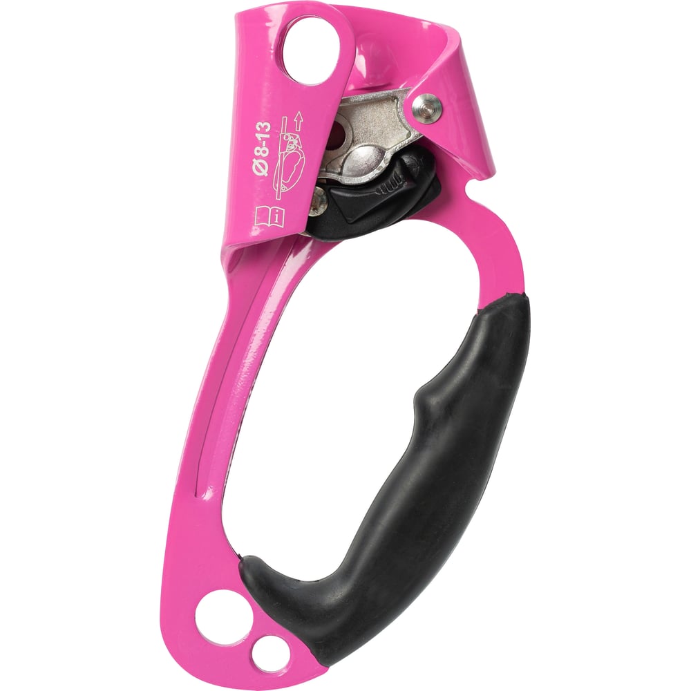 Зажим ручной Vertical Жумар правый розовый ver 0101.pink