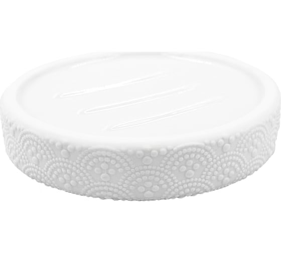 Изображение товара Мыльница Bath Plus 12х3см NUOVO цвет белый W-CE1564A-SD