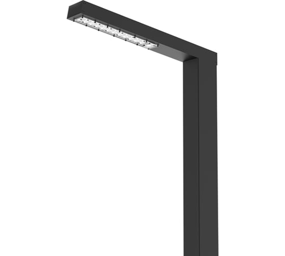 Изображение товара VARTON Осветительная система парковый Glight 60 Вт Urban 3000K 6000 мм RAL9005 черный муар V1-S0-90GL1-54060-6506030