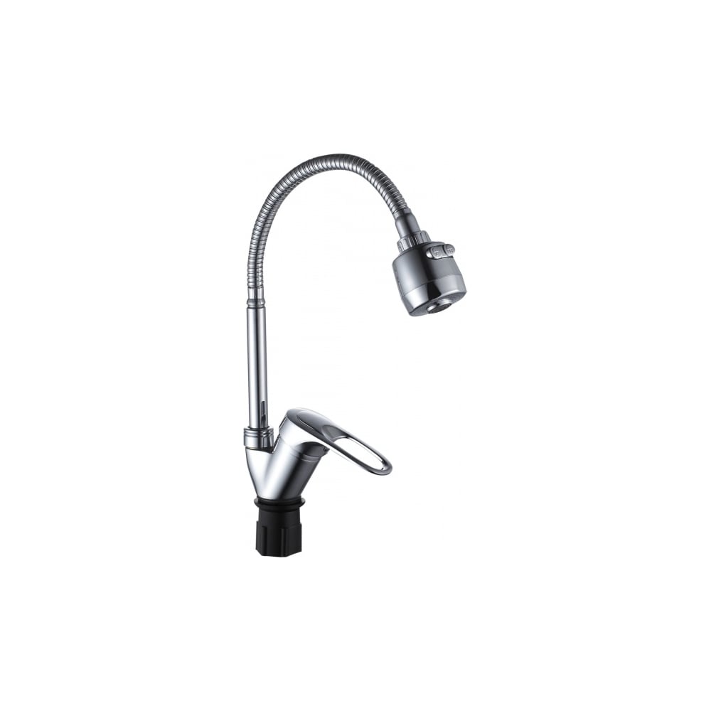 Смеситель для кухни Ammore с гибким изливом, с гайкой A5040-T