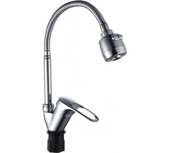Изображение товара Смеситель для кухни Ammore с гибким изливом, с гайкой A5040-T