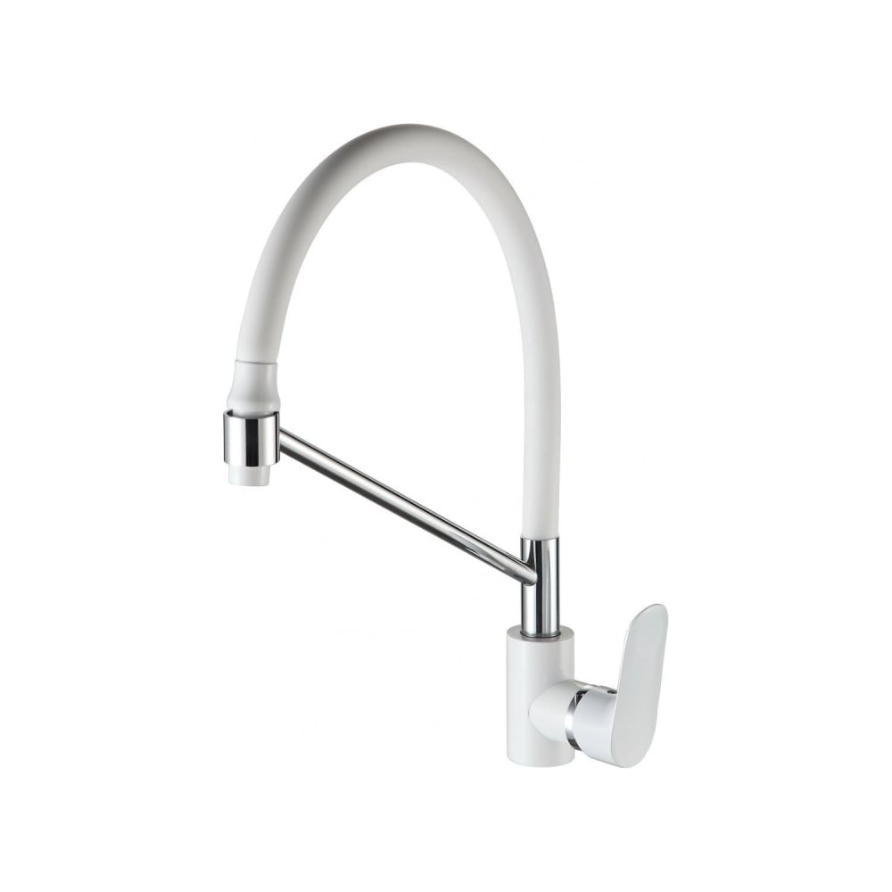 Смеситель для кухни Ammore с силиконовым изливом, с гайкой A5708-C