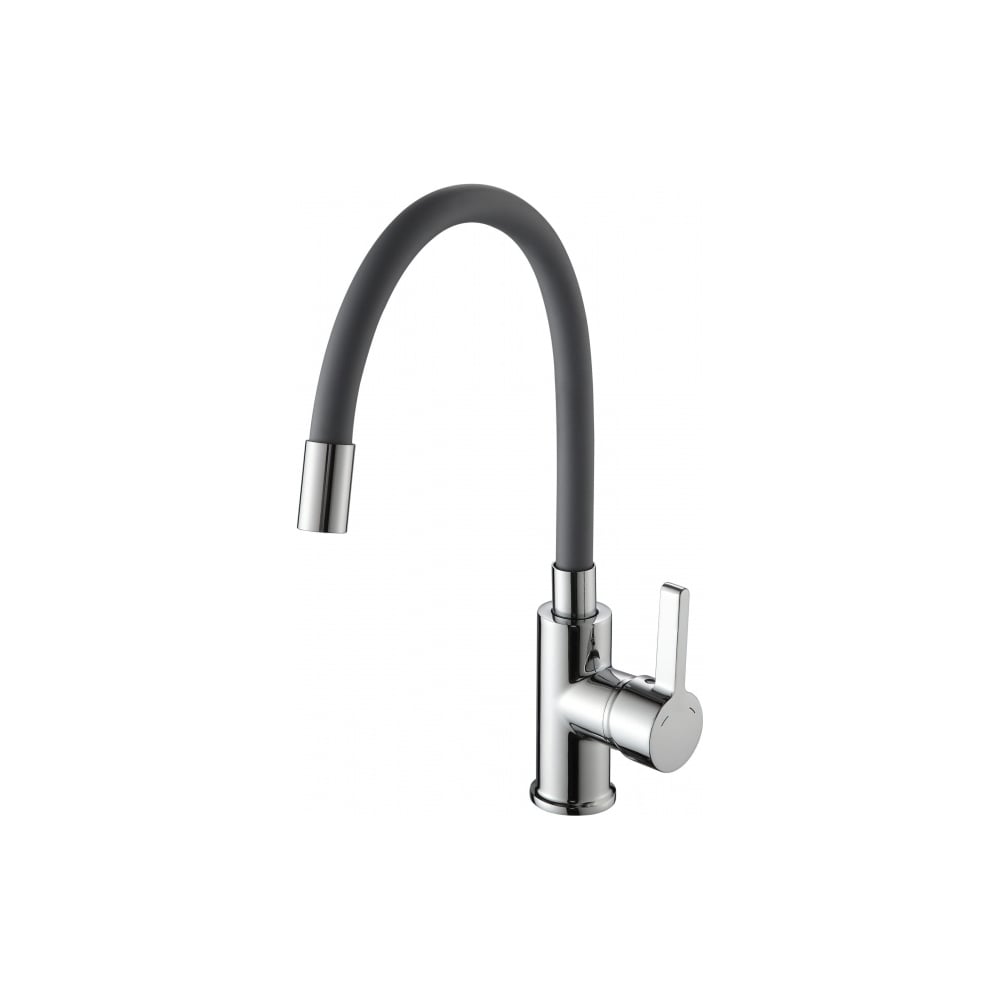Смеситель для кухни Ammore с гайкой, силиконовым изливом A5506-2