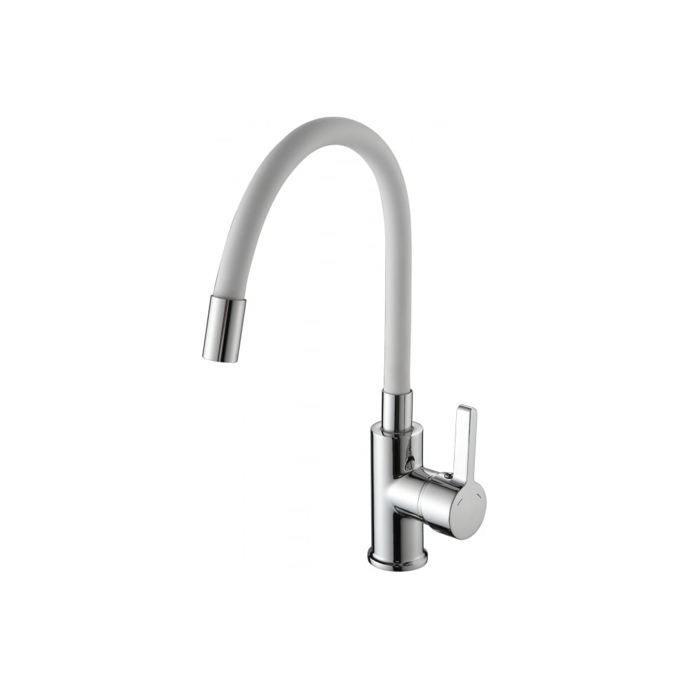 Смеситель для кухни Ammore с гайкой, силиконовым изливом A5506-3