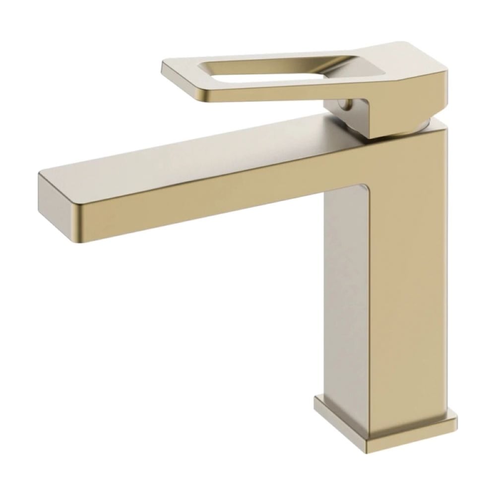 Смеситель для раковины Haiba HB10732-5 золото матовый (354461) 00354461