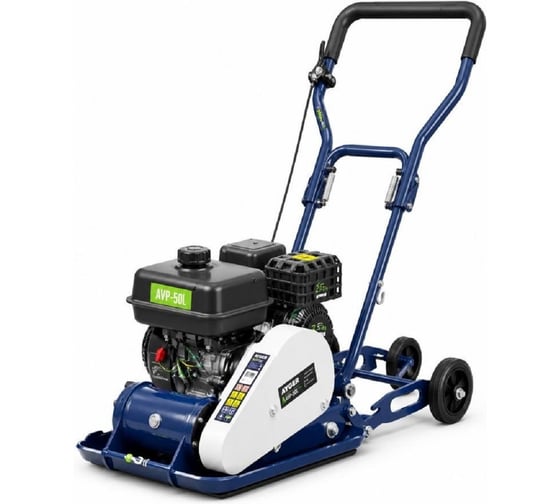 Изображение товара Виброплита бензиновая AYGER (Марка двигателя Loncin) AVP-50L