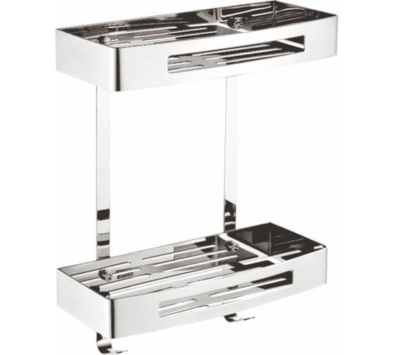 Изображение товара Прямоугольная двухэтажная полка Azario AZ-170-2 00075547