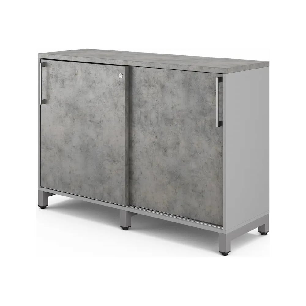 Шкаф-купе Kobor HK/2-120/40/M aluminum/chicago 221832