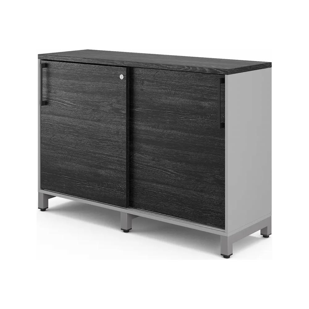 Шкаф-купе Kobor HK/2-120/40/M aluminum/wood 221835