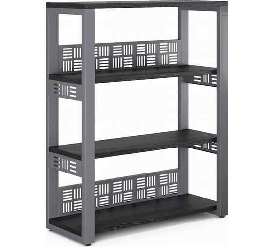 Изображение товара Стеллаж открытый Kobor ST3-120/36 graphite/wood 221370