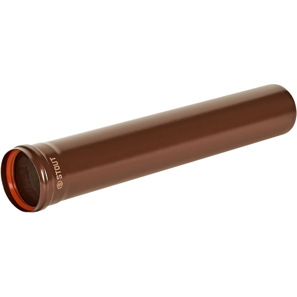 Изображение товара Удлинитель дымохода STOUT D80 500 мм из стали для системы дымоходов Изображение товара Удлинитель дымохода STOUT D80 500 мм из стали для системы дымоходов