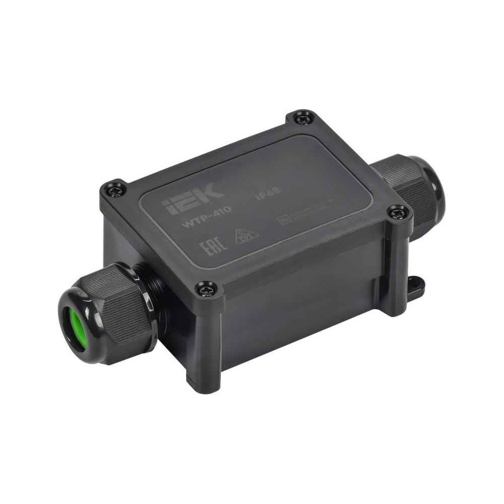 Коробка распределительная герметичная IEK WTP-410 2 ввода IP68 UWB20-I-450-40-02-68