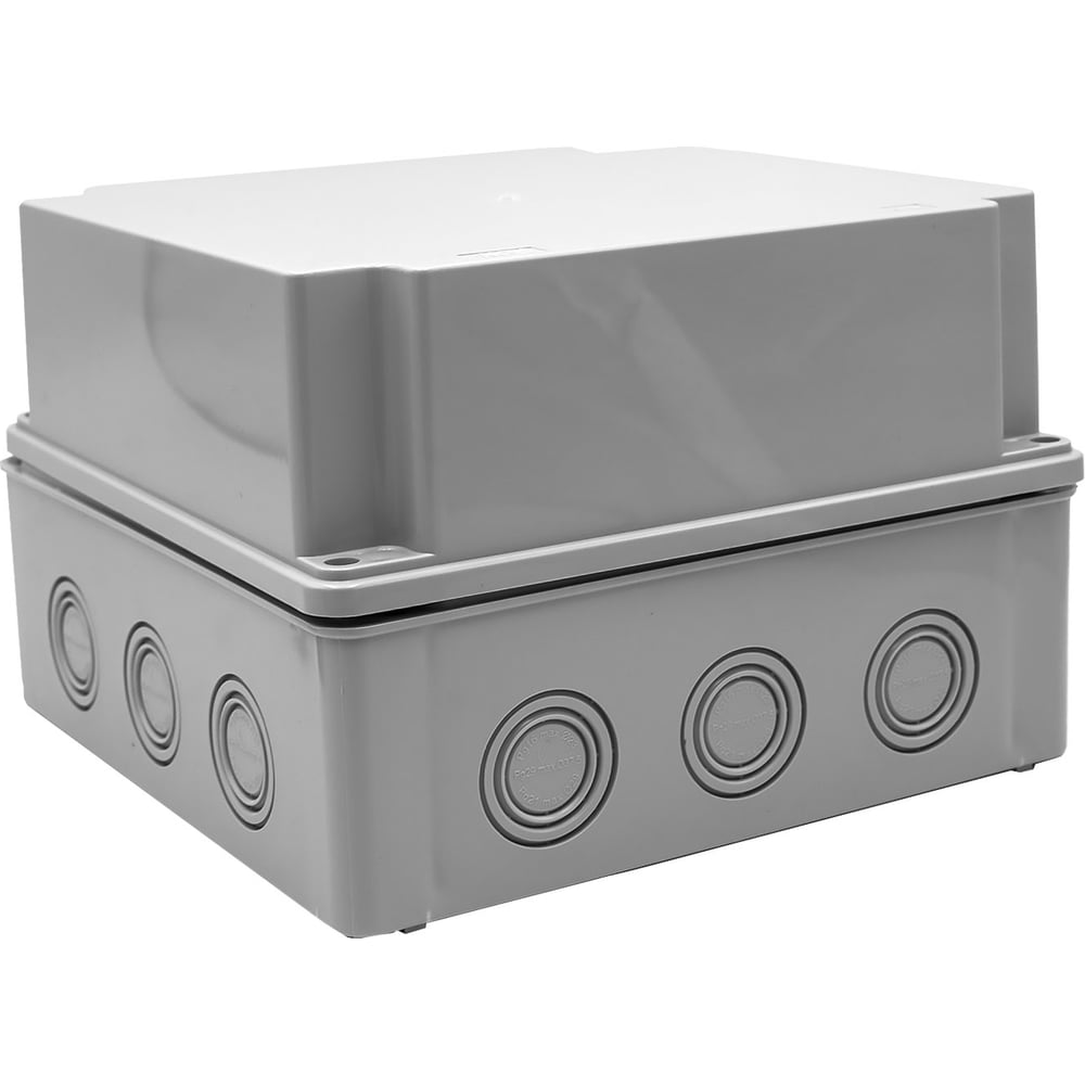 Изображение товара Коробка распределительная Mete Enerji пластиковая, 210x210x140, высокая крышка, IP67 40205205 Изображение товара Коробка распределительная Mete Enerji пластиковая, 210x210x140, высокая крышка, IP67 40205205