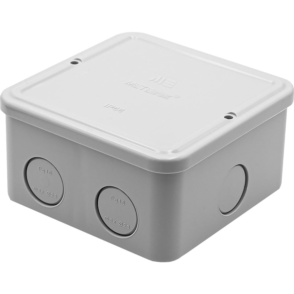 Коробка распределительная пластиковая Mete Enerji 90x90x45, стандартная крышка, IP44 40200805