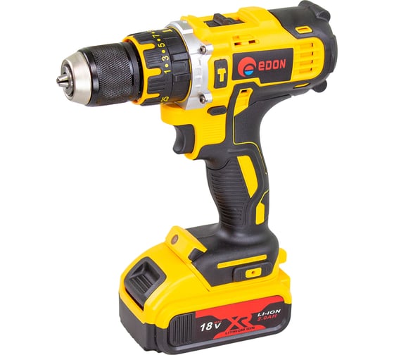 Изображение товара Аккумуляторная дрель EDON AD-18 23164