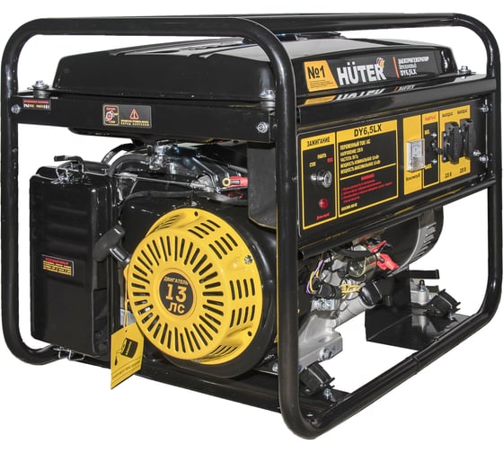 Изображение товара Электрогенератор Huter DY6,5LX-электростартер 64/1/75
