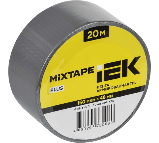 Изображение товара Лента армированная IEK MIXTAPE PLUS TPL 150мкм 48х20м  MT5-TH30-150-48-20-K03
