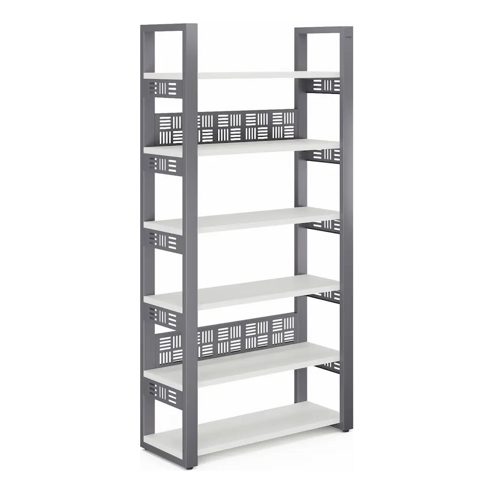 Изображение товара Стеллаж открытый Kobor SO6-140/36 graphite/premium 220319 Изображение товара Стеллаж открытый Kobor SO6-140/36 graphite/premium 220319