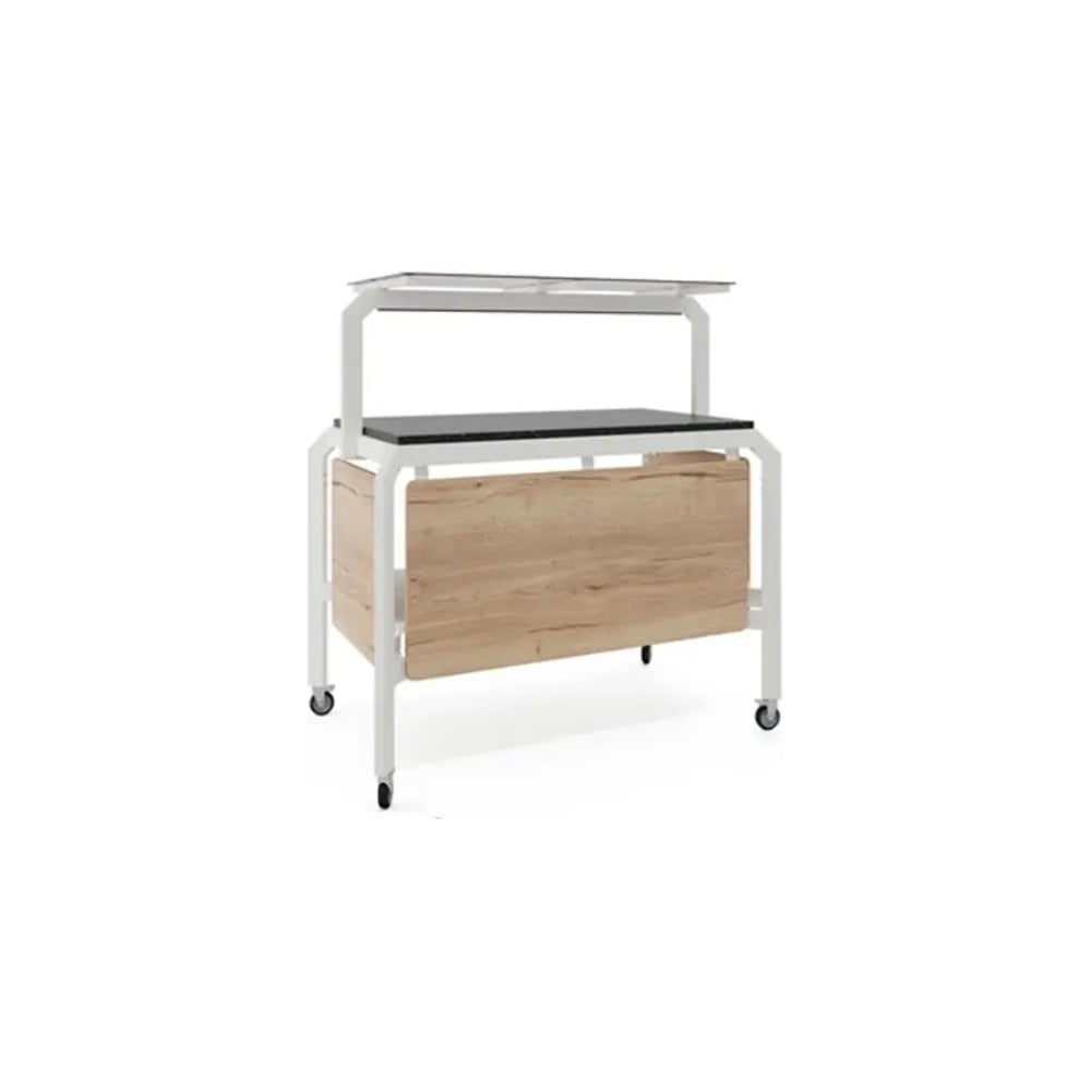 Модуль мобильный нейтральный Kobor AN120 white/natural/black 56904