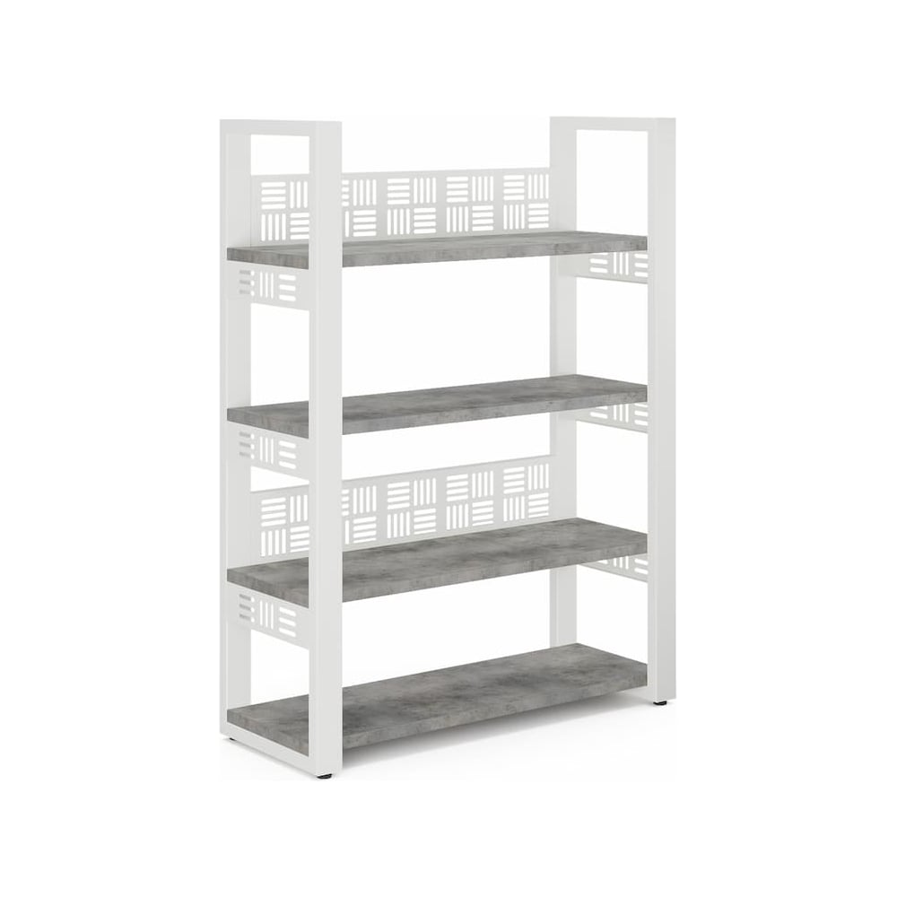 Стеллаж открытый Kobor SO4-140/36 white/chicago 221431