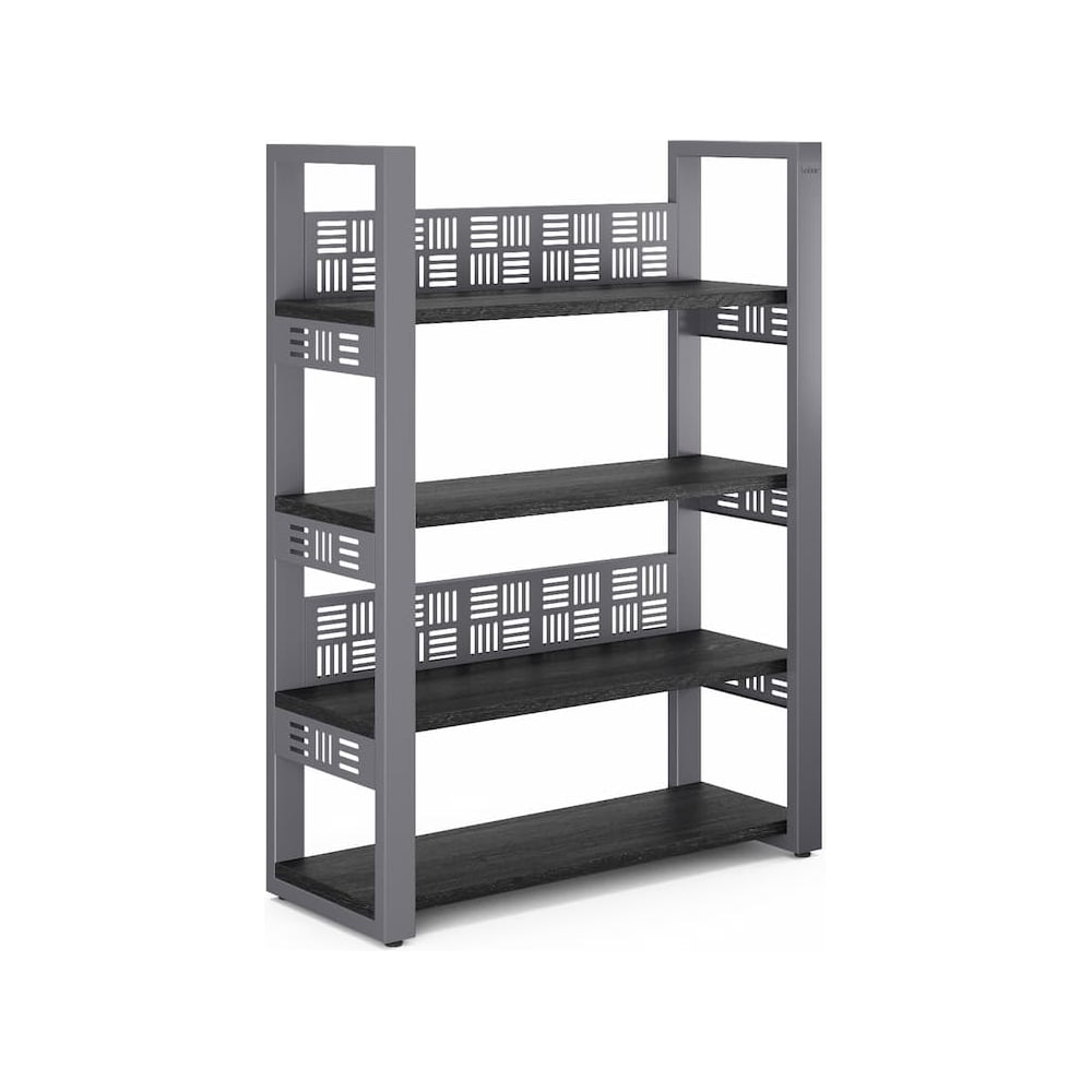 Стеллаж открытый Kobor SO4-120/36 graphite/wood 221414