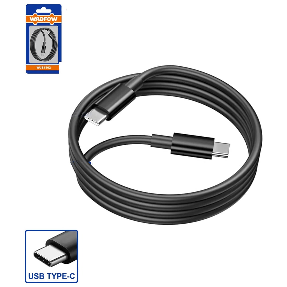 Кабель WadFow USB Type-C на Type-С 120 WUB1502