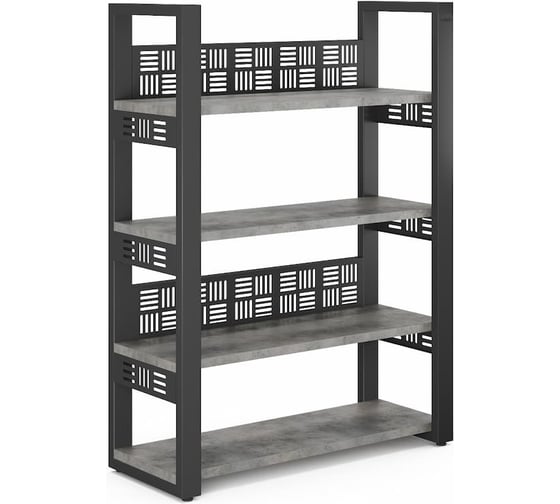 Изображение товара Стеллаж открытый Kobor SO4-140/36 black/chicago 221398