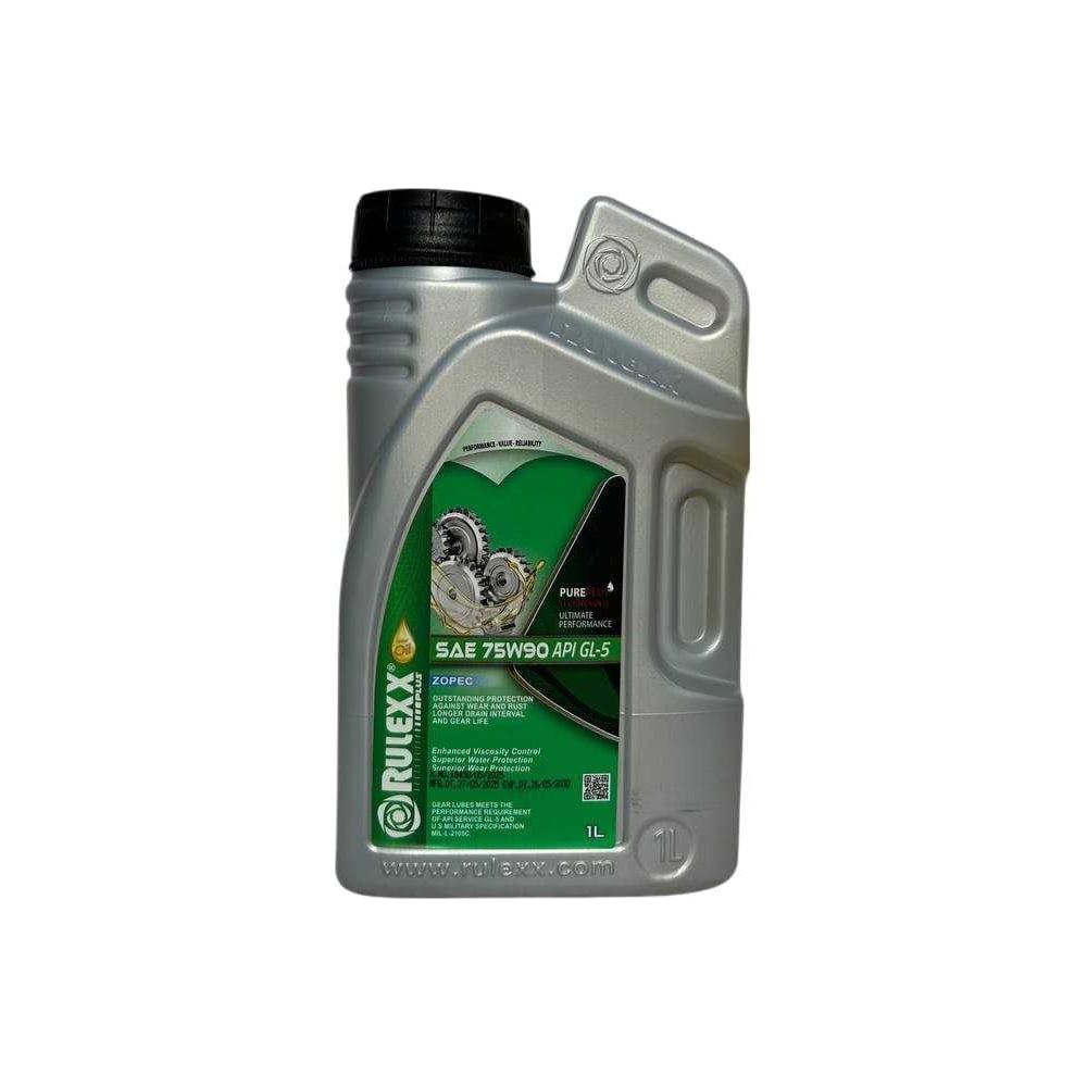 Изображение товара Масло трансмиссионное rulexx SAE 75W-90, API GL-5, 1 л RU7590-1 Изображение товара Масло трансмиссионное rulexx SAE 75W-90, API GL-5, 1 л RU7590-1