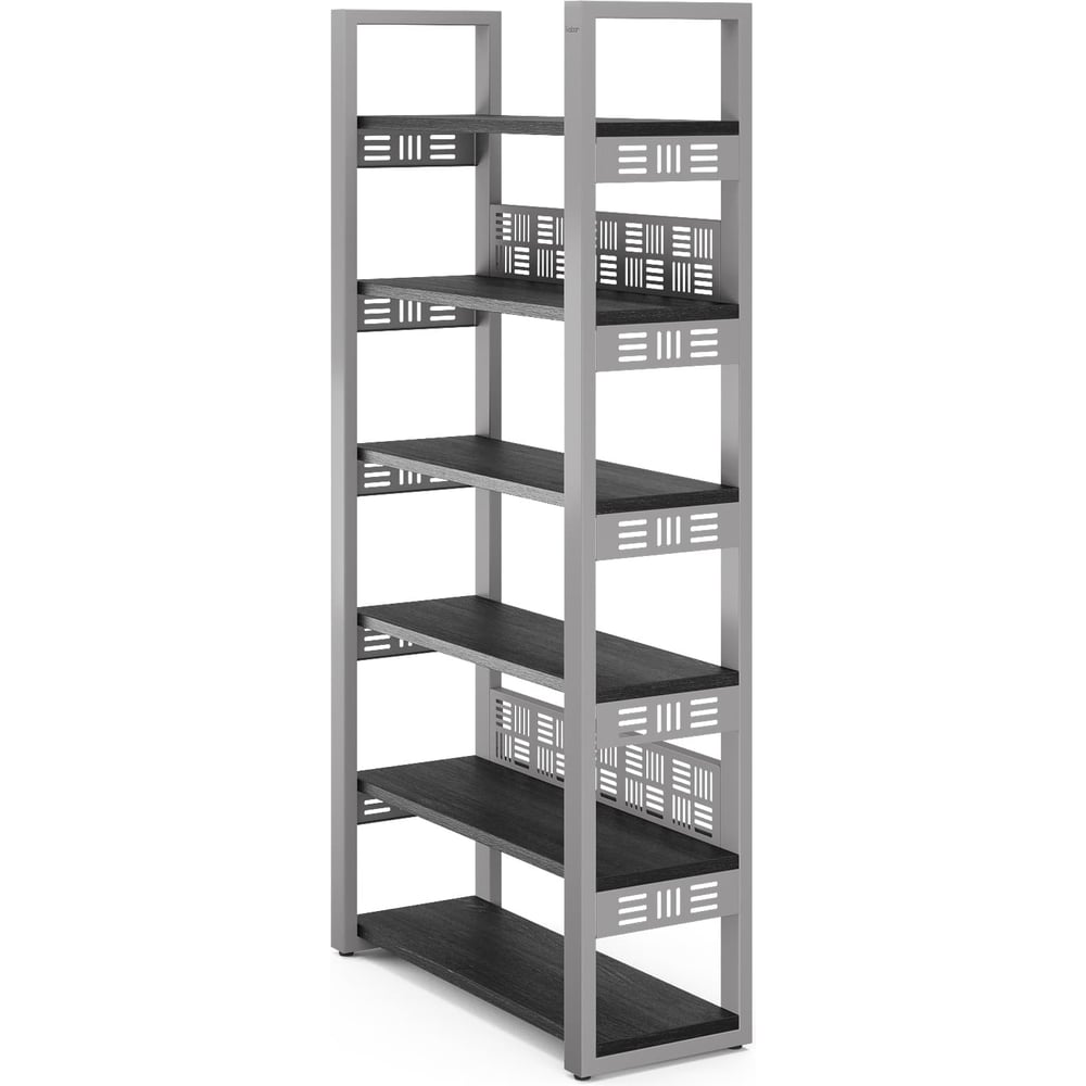 Стеллаж открытый Kobor SO6-100/36 aluminum/wood 221468