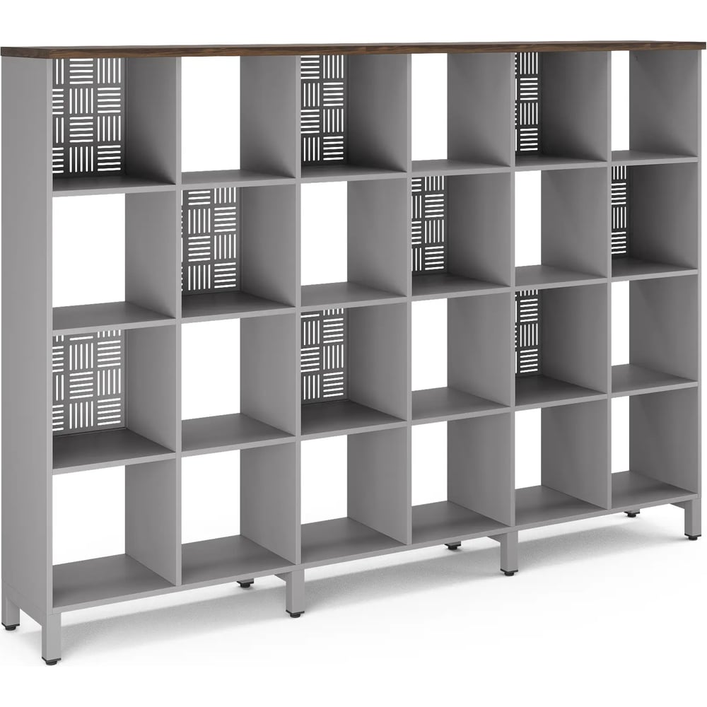 Стеллажная система Kobor SQ-4X6 aluminum/charlston 220450