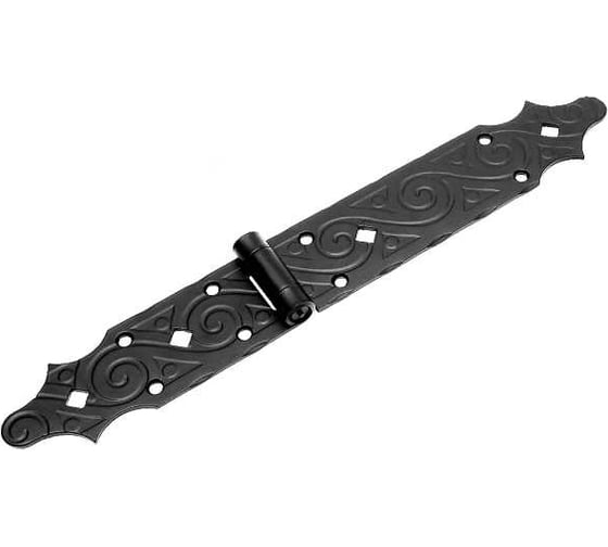 Изображение товара Фигурная петля Домарт серия ЯРОСЛАВЛЬ (140x200 мм; кованая; черный) 171083