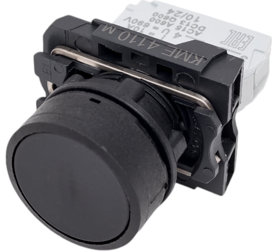 Изображение товара Выключатель Briswik КМЕ 4110м черный IP40 УХЛ3 10А 1но 0нз aB-DB-0Ai-0111