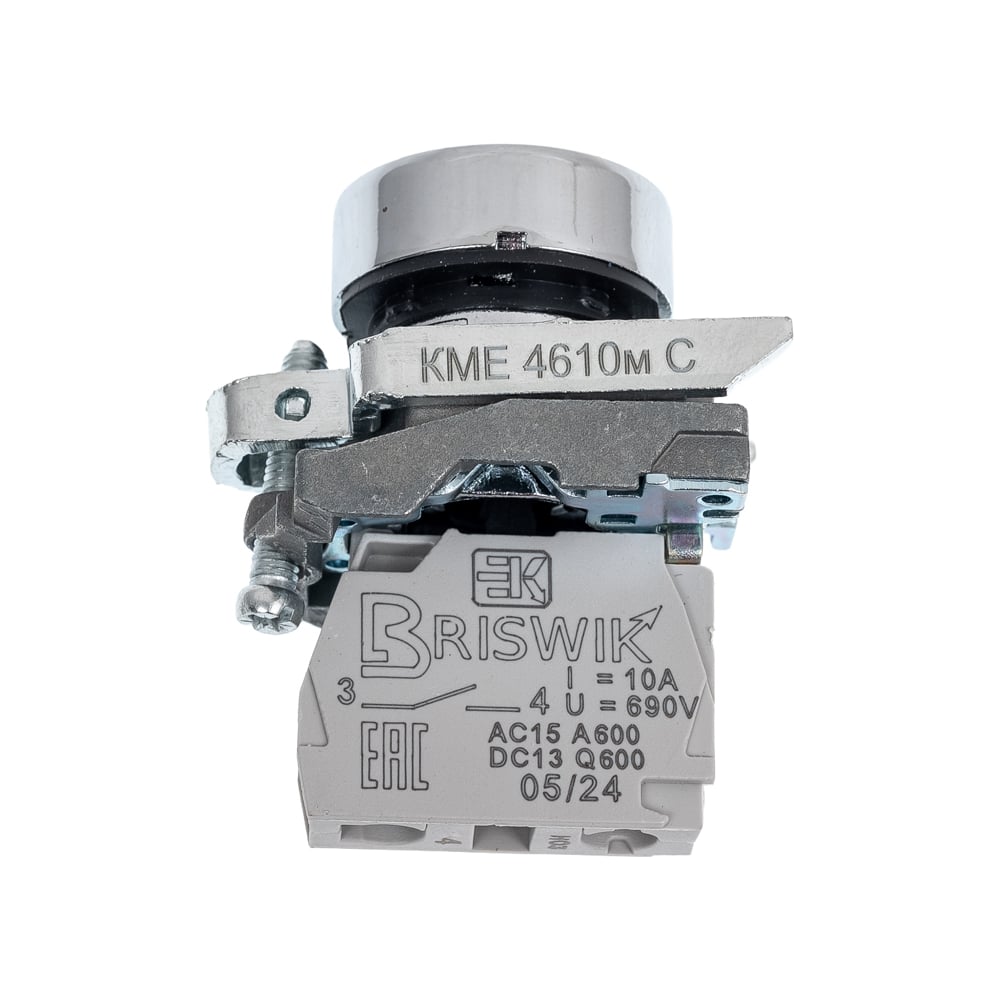 Изображение товара Выключатель Briswik КМЕ 4610м-С черный IP65 10А для промышленных применений