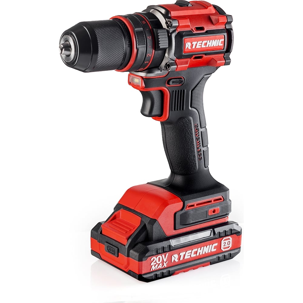 Изображение товара Аккумуляторная ударная дрель-шуруповерт RUNTEC TECHNIC RT-ID60T 60 Нм
