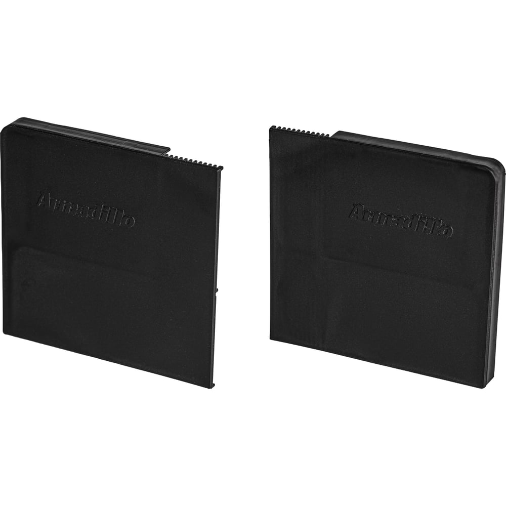 Торцевая заглушка для верхней направляющей с крышкой Armadillo SLD.Comfort-PRO.End cap BL черный (2 шт.) 62291