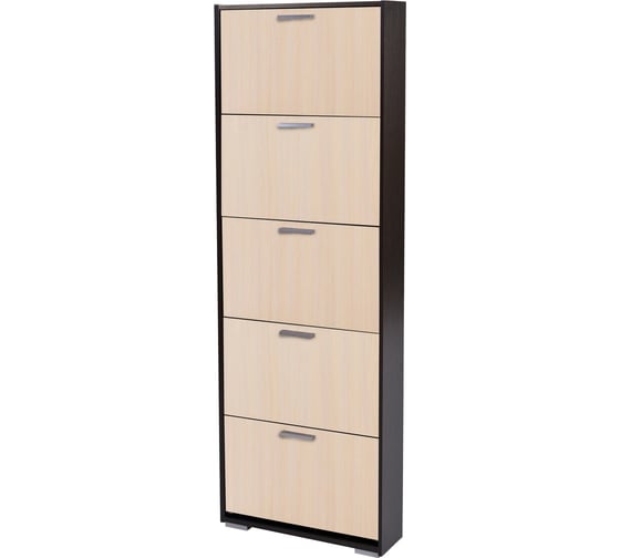 Изображение товара Обувница Венталл Арт УК-5 венге/беленый дуб Ven_00493