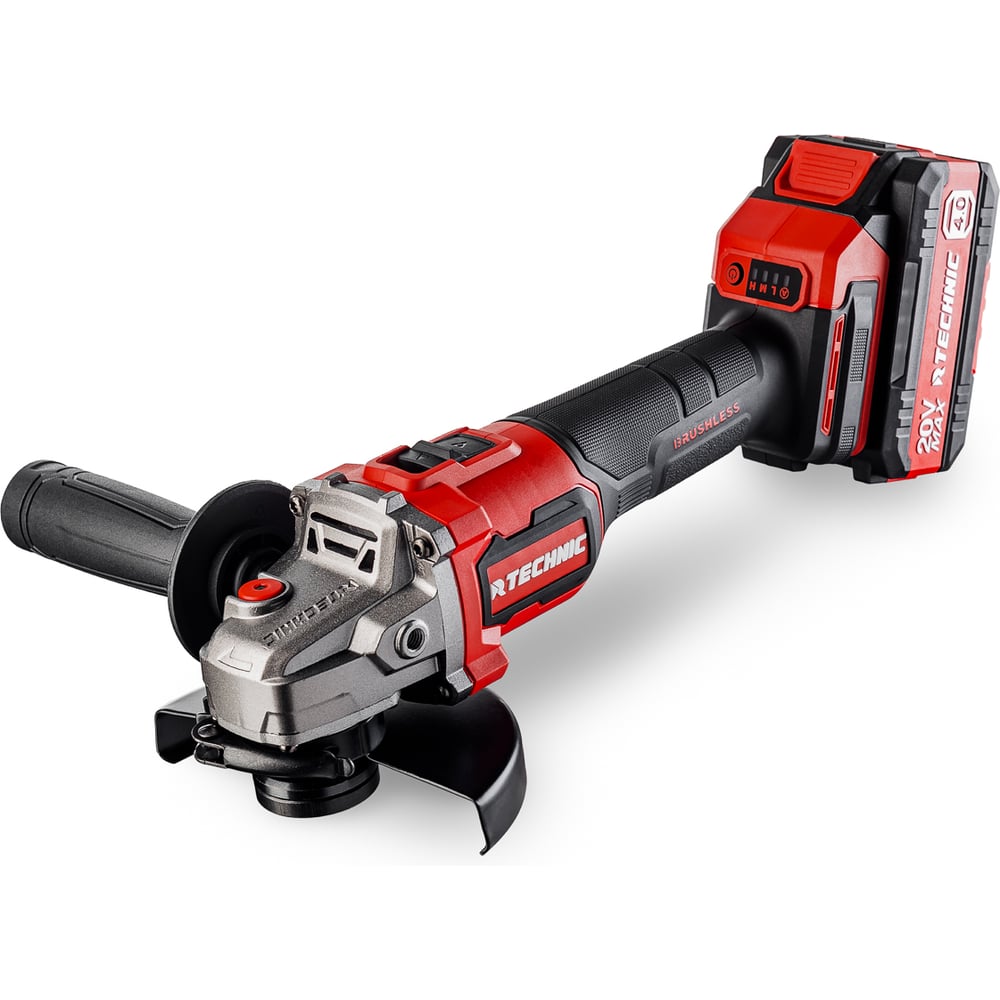 Изображение товара Шлифмашина угловая аккумуляторная RUNTEC TECHNIC 125 мм 20В