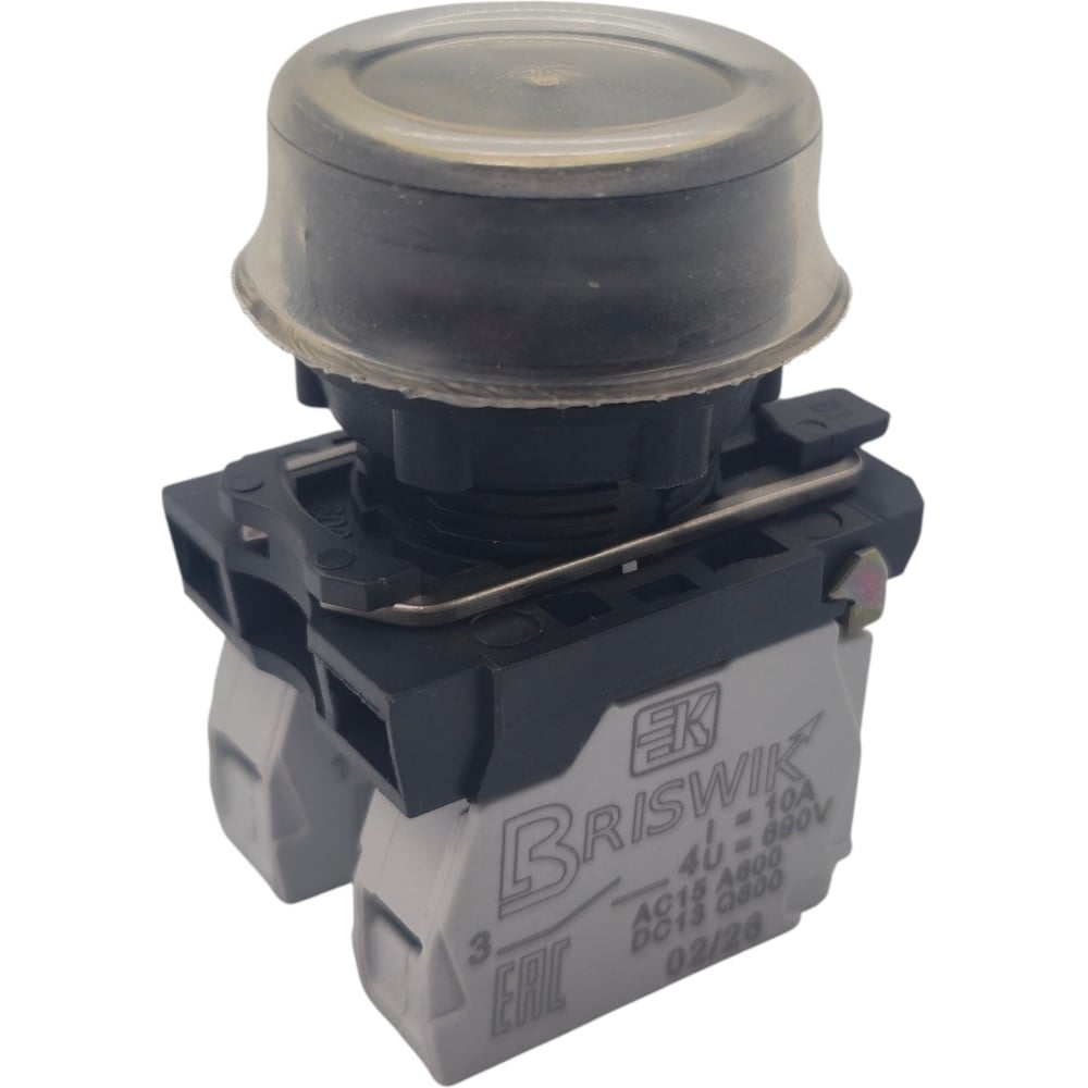 Изображение товара Выключатель Briswik КМЕ 4211м черный IP65 10А для управления цепями