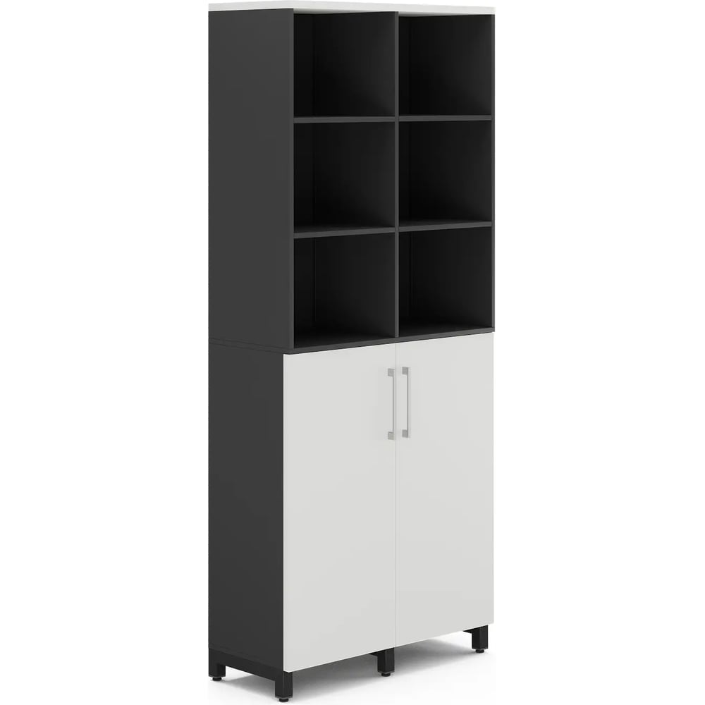 Шкаф распашной Kobor HR/3/3-90/60/M black/premium 221115