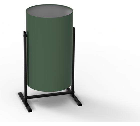 Изображение товара Разборная урна ТИТАН МЕТА УРТ-19 зеленый 4670026243673