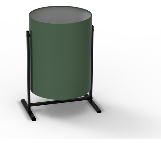 Изображение товара Разборная урна ТИТАН МЕТА УРТ-25 зеленый 4670026243703
