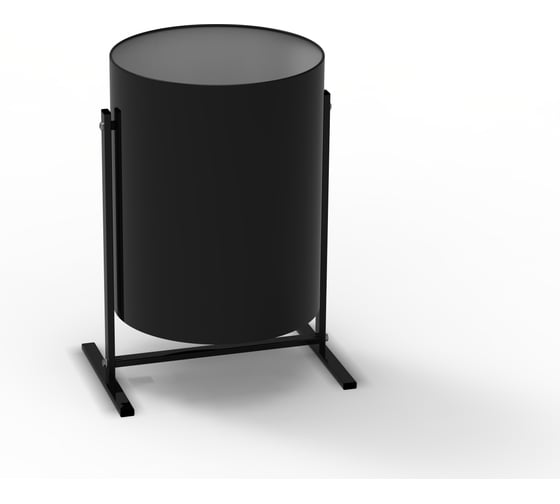 Изображение товара Разборная урна ТИТАН МЕТА УРТ-25 черный 4670026243680