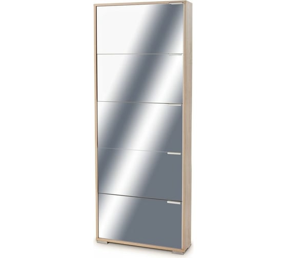 Изображение товара Обувница Венталл Арт Viva-5S дуб сонома/зеркало Ven_00042