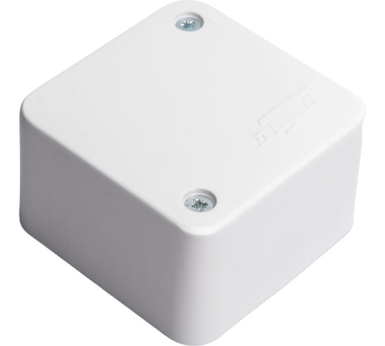 Изображение товара Распределительная коробка Рувинил ОП 55х55х32мм IP40 белый 65002
